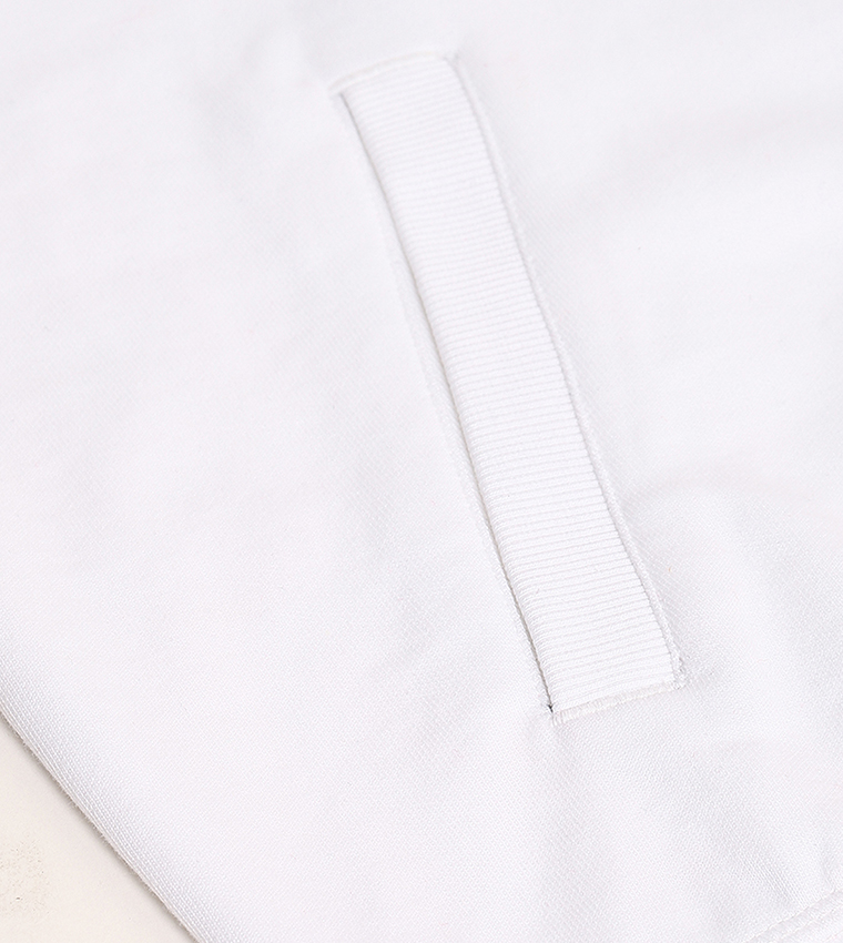 Logo Embroidered Classic Hooded Jacket