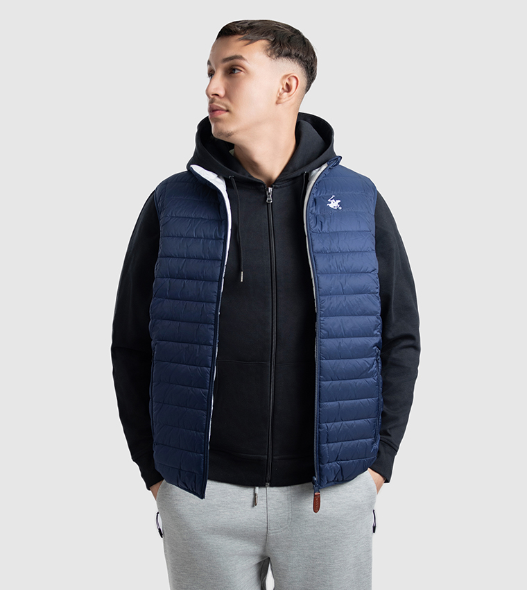 Hooded Reversible Gilet
