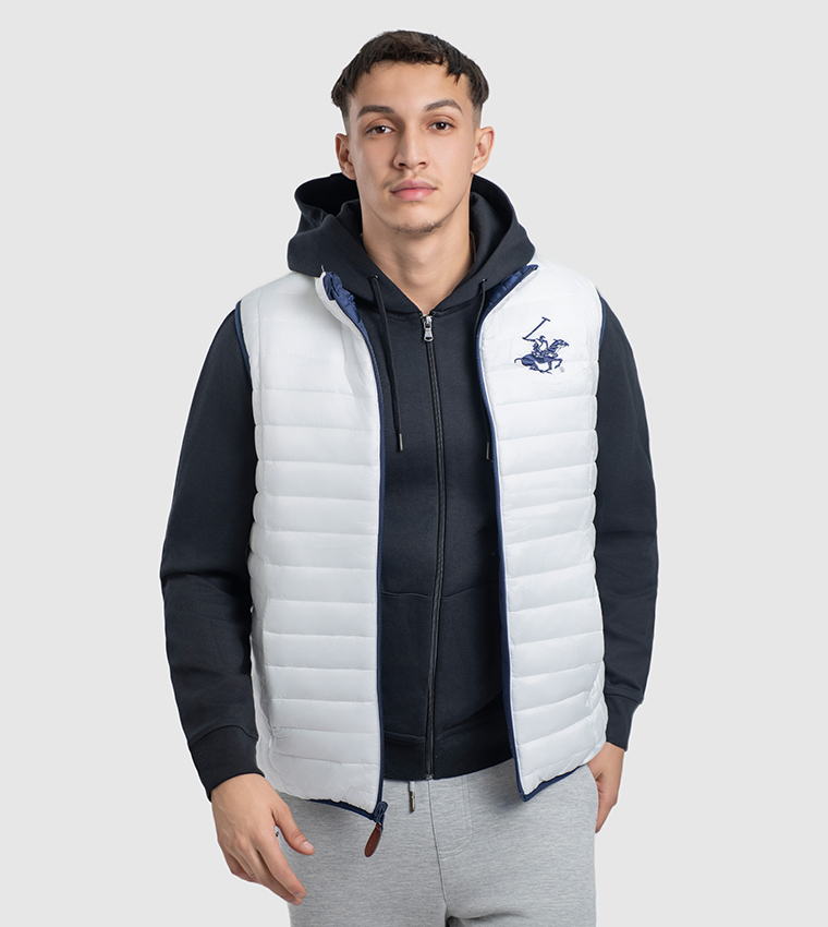 Hooded Reversible Gilet