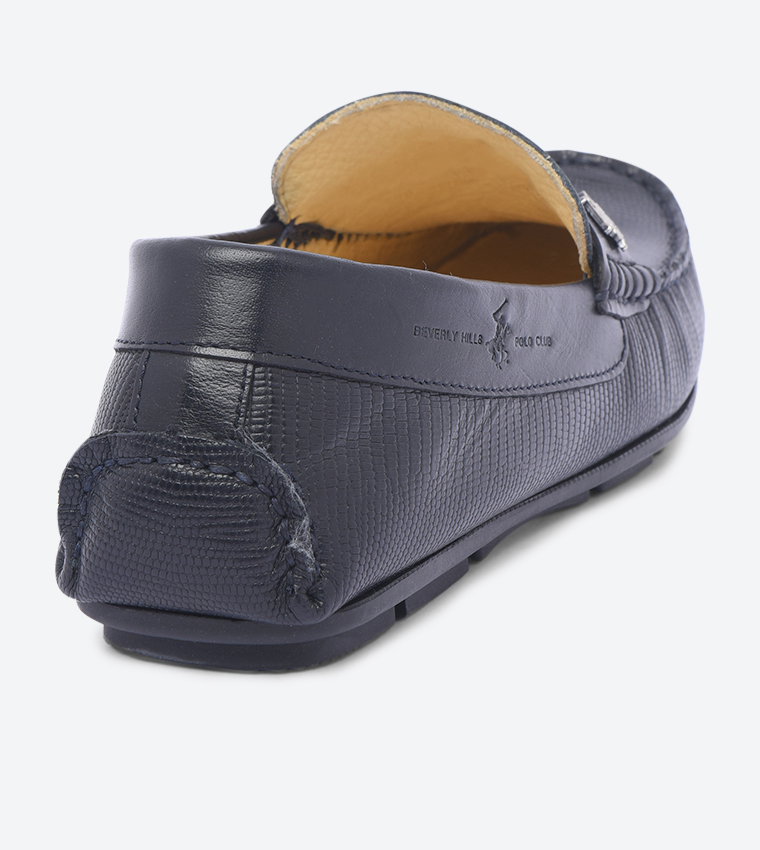 Buy Beverly Hills Polo Club Faux Croc Penny Details Loafers  display picture 1