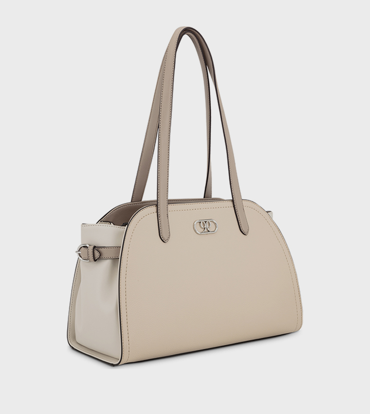 Textured Shoulder Bag