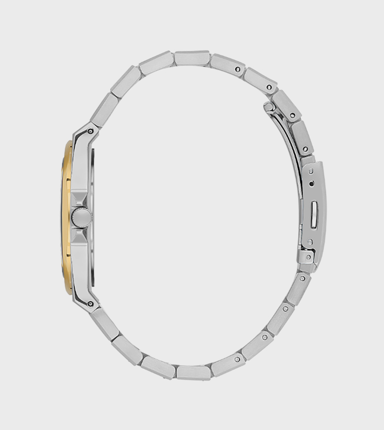 White Dial Analog Watch