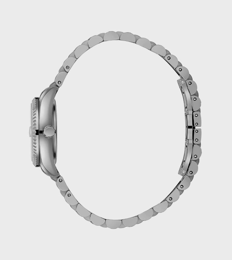 Dark Green Dial Analog Watch