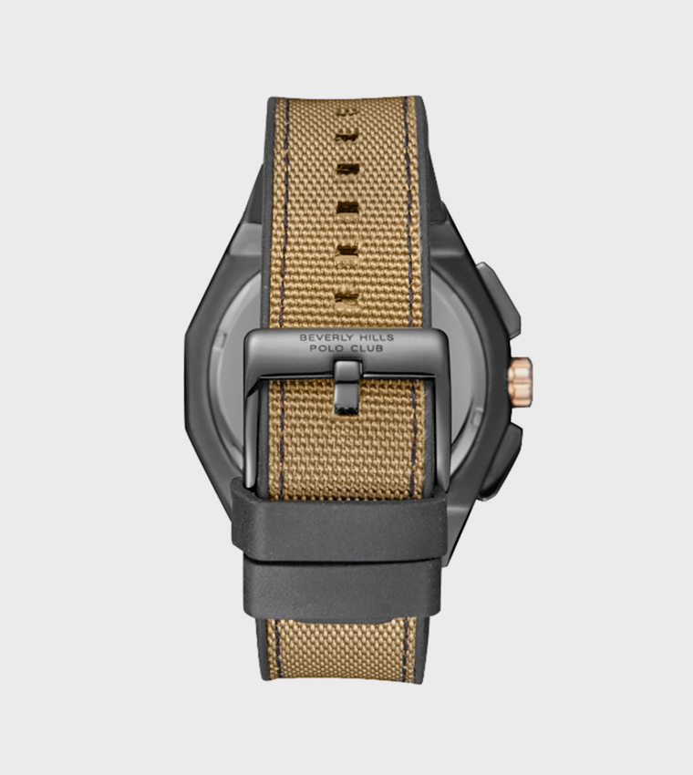 Black Dial Chronograph Watch