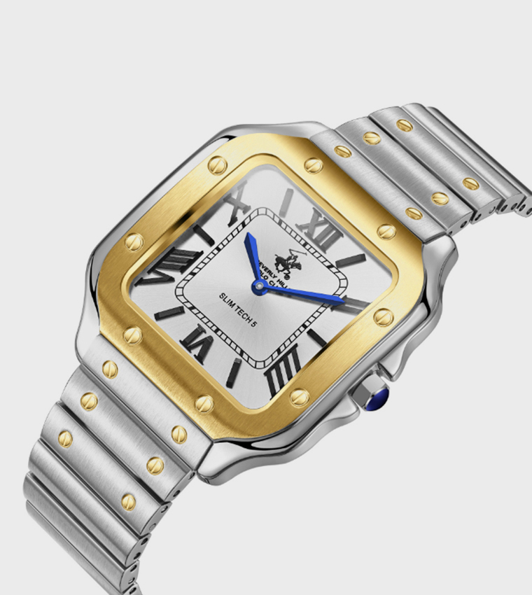 Stainless Steel Analog Watch
