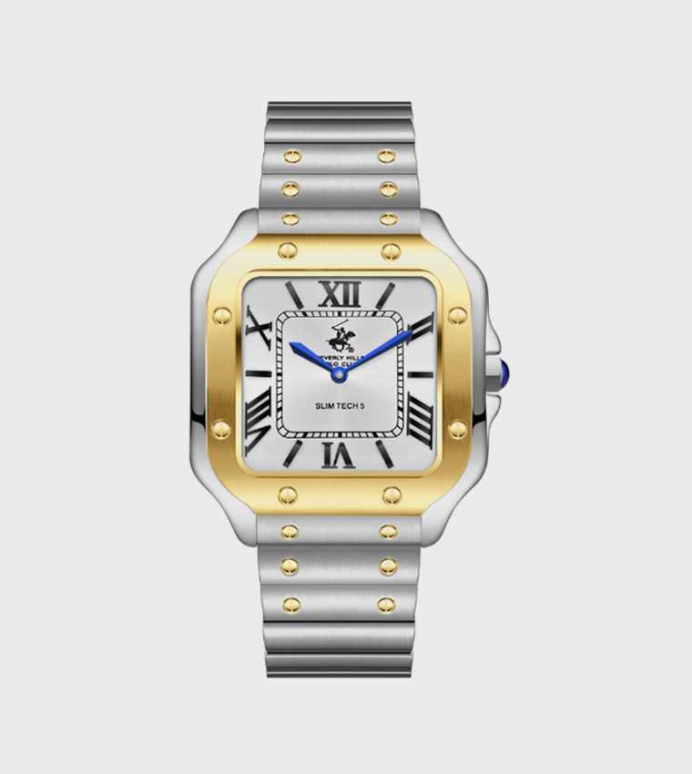 Stainless Steel Analog Watch