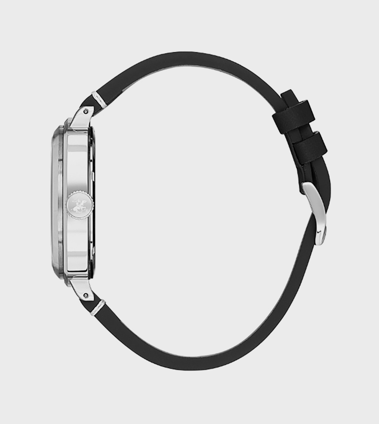 Black Dial Analog Watch
