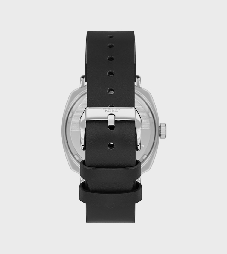 Black Dial Analog Watch