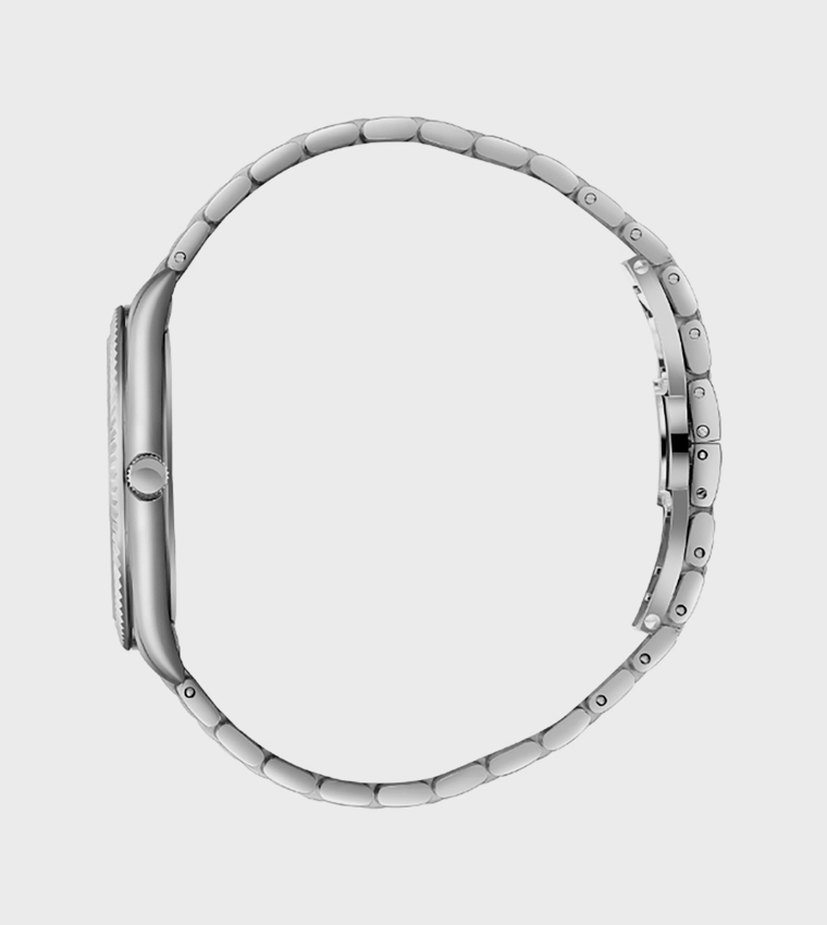 Grey Dial Analog Watch