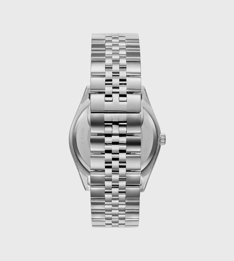 Grey Dial Analog Watch