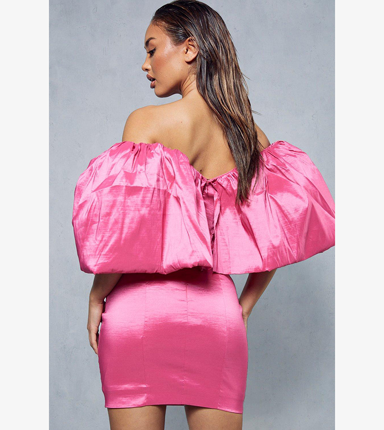 Emilia Organza Ruffle Dress • Shop American Threads Women's Trendy Online  Boutique – americanthreads