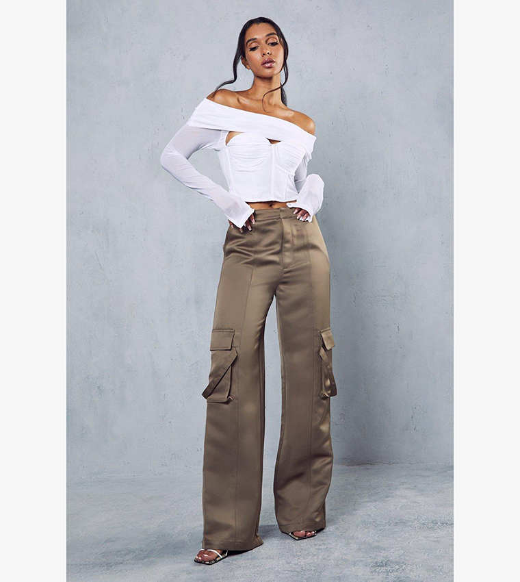 Premium Mesh Top Overlay Top