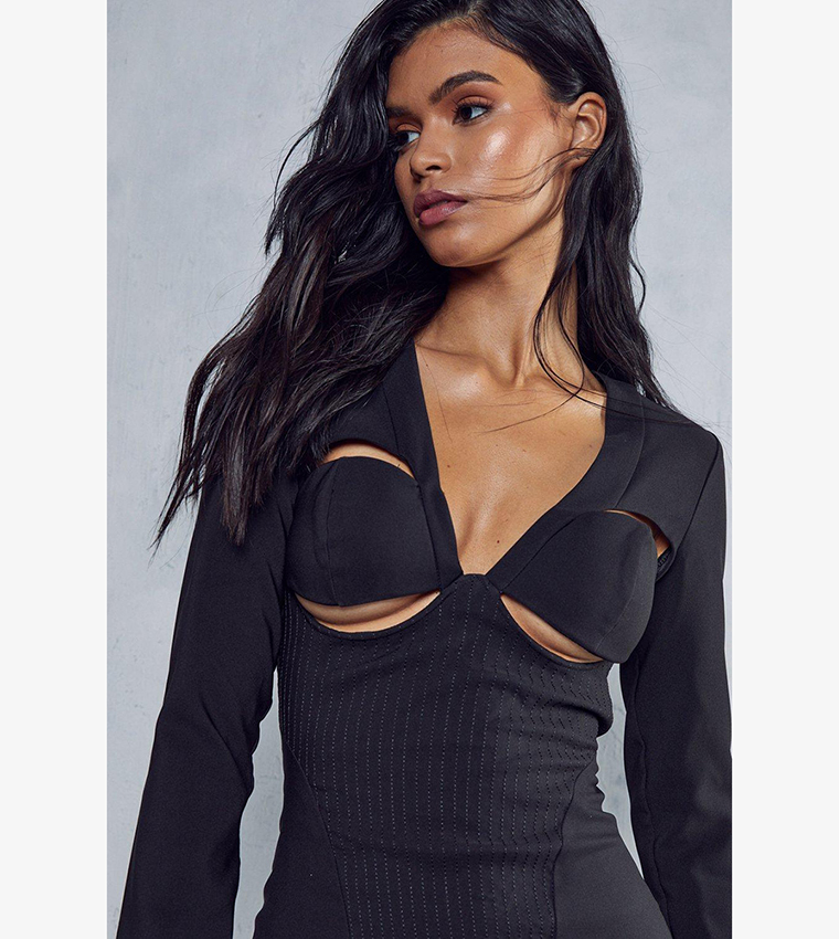 فستان منسوج 