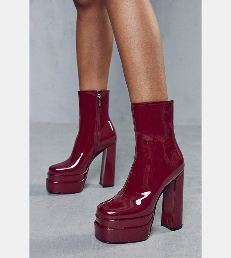 Oxblood ankle 2024 boots womens