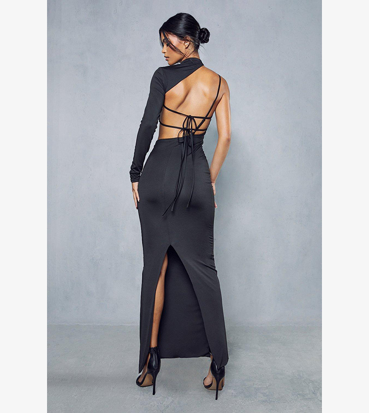backless wedding dress spanx Saylor Cutout Backless Sequin Maxi Dress – Ever Chic Fashions main image 0