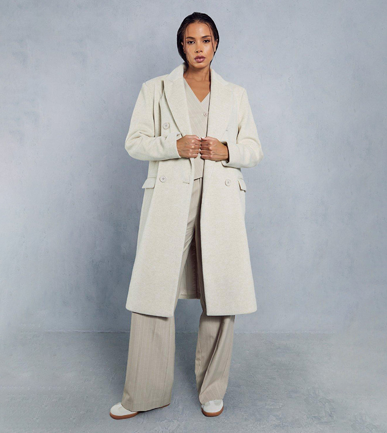 Structured wool hotsell coat womens