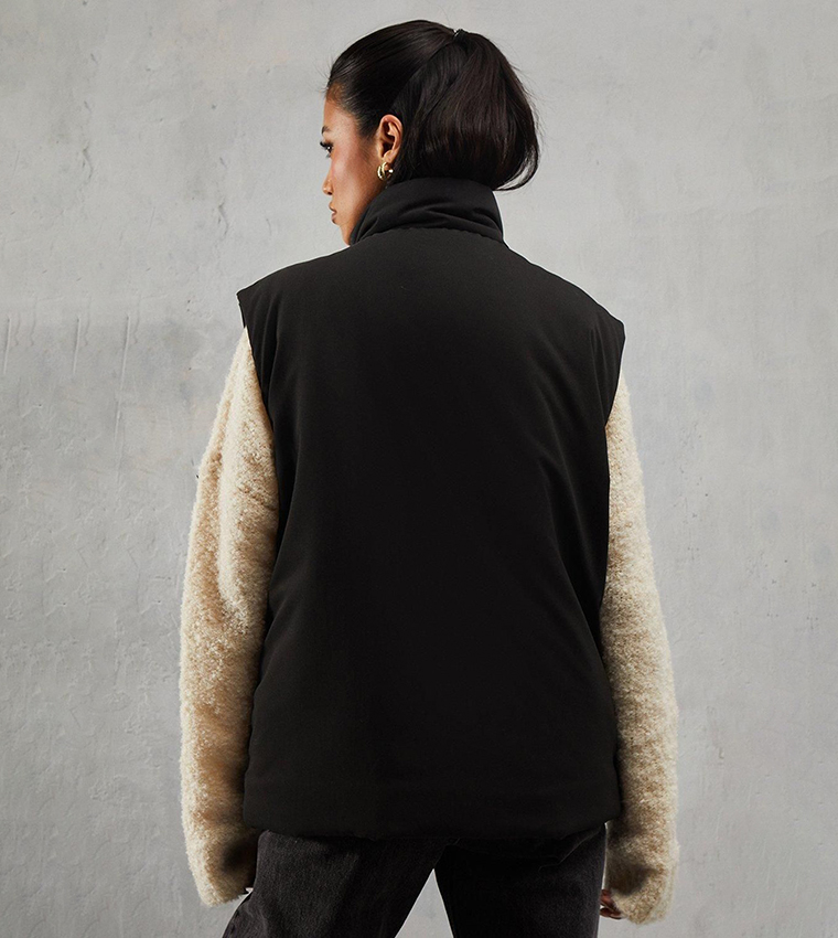 High Pocket Puffer Gilet