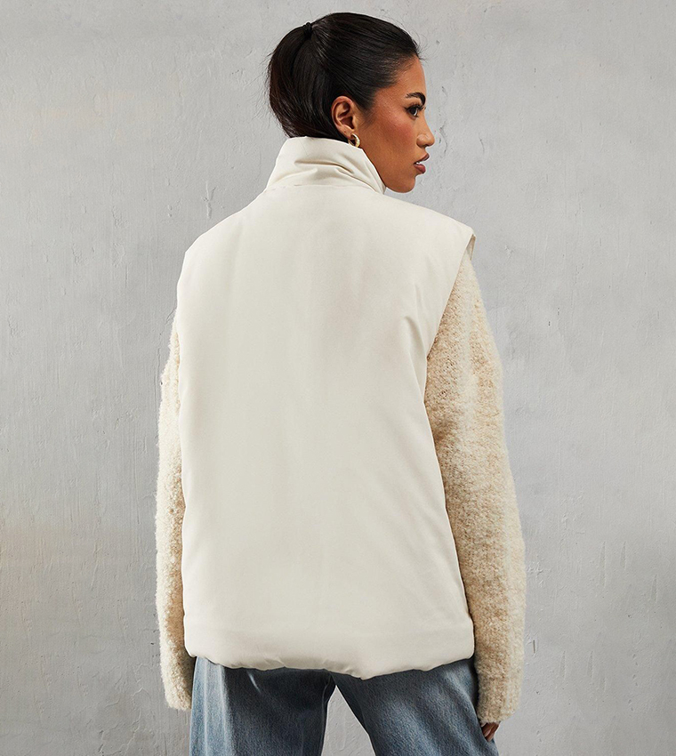 High Pocket Puffer Gilet
