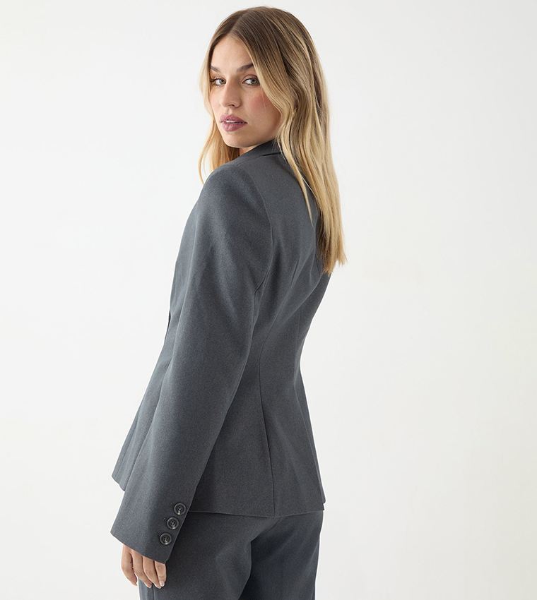Premium Structured Single Breasted Blazer