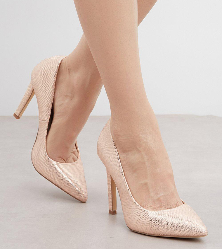 Buy Principles Cara Pointed Toe Court Pumps In Gold 6thStreet
