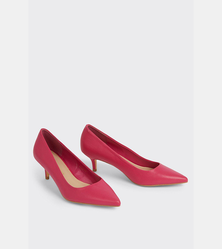 Buy Dorothy Perkins Dove Kitten Heel Court Shoes In Pink 6thStreet