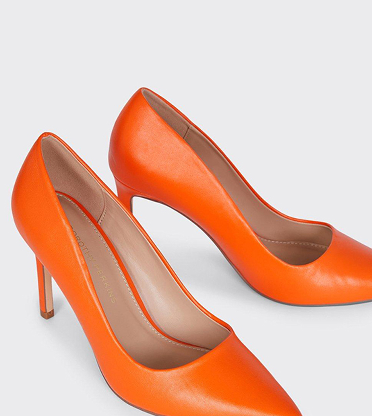 Dorothy perkins hot sale orange shoes