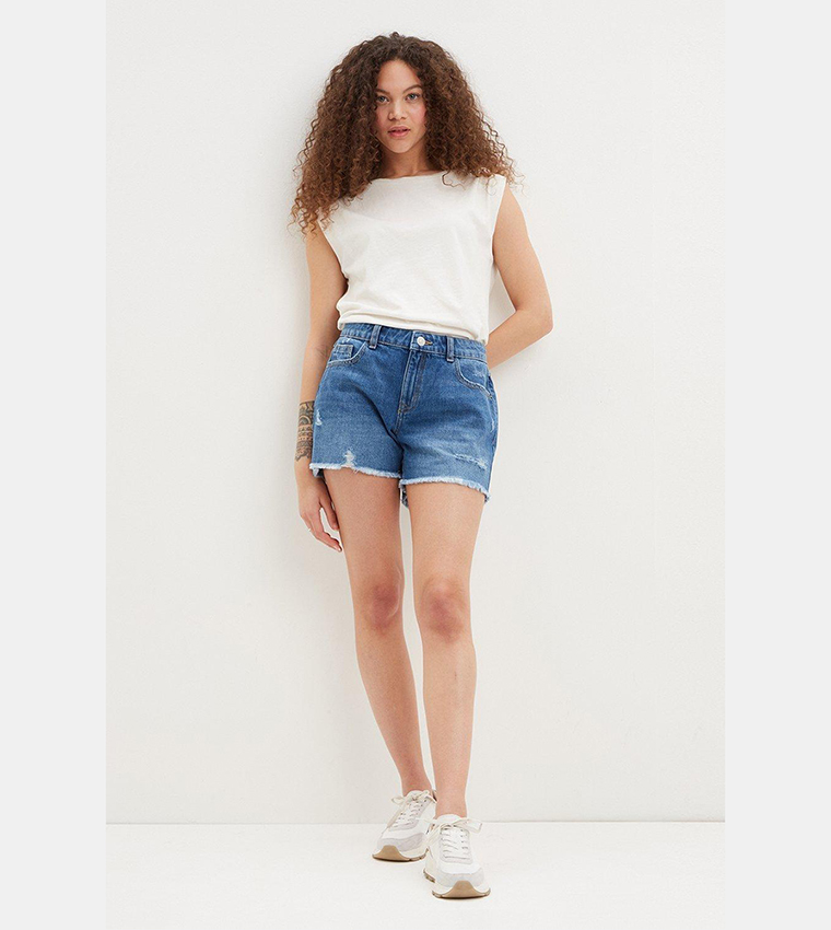 Dorothy perkins denim on sale shorts