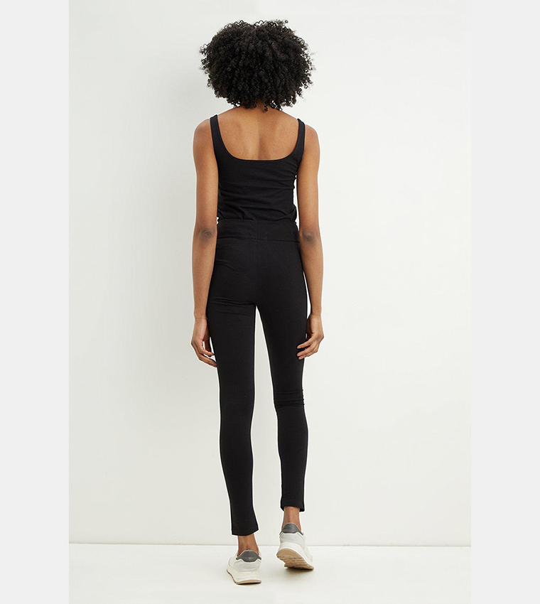 Buy Dorothy Perkins Tall Black Leggings In Black 6thStreet Bahrain