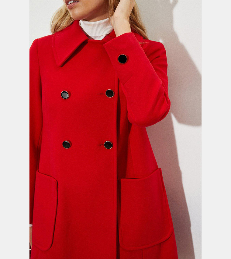 Red on sale dolly coat