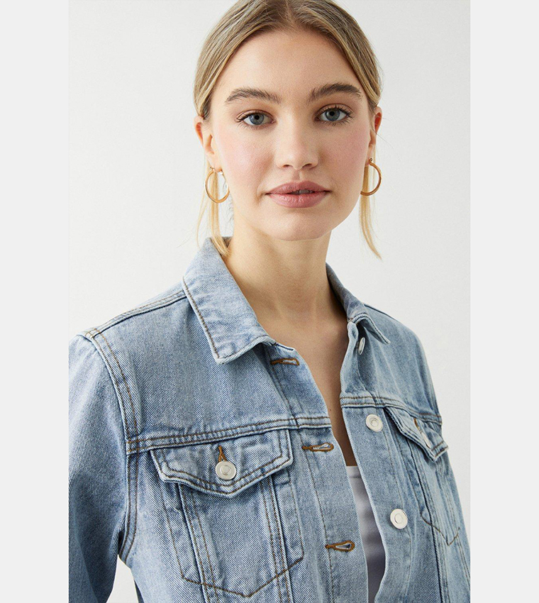 Ladies denim hot sale jacket dorothy perkins