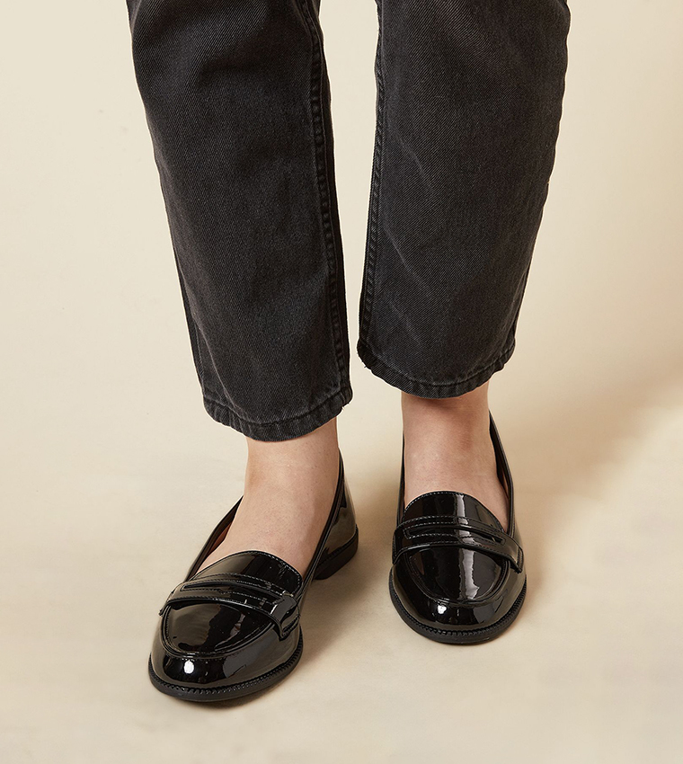Wide Fit Lara Penny Loafers