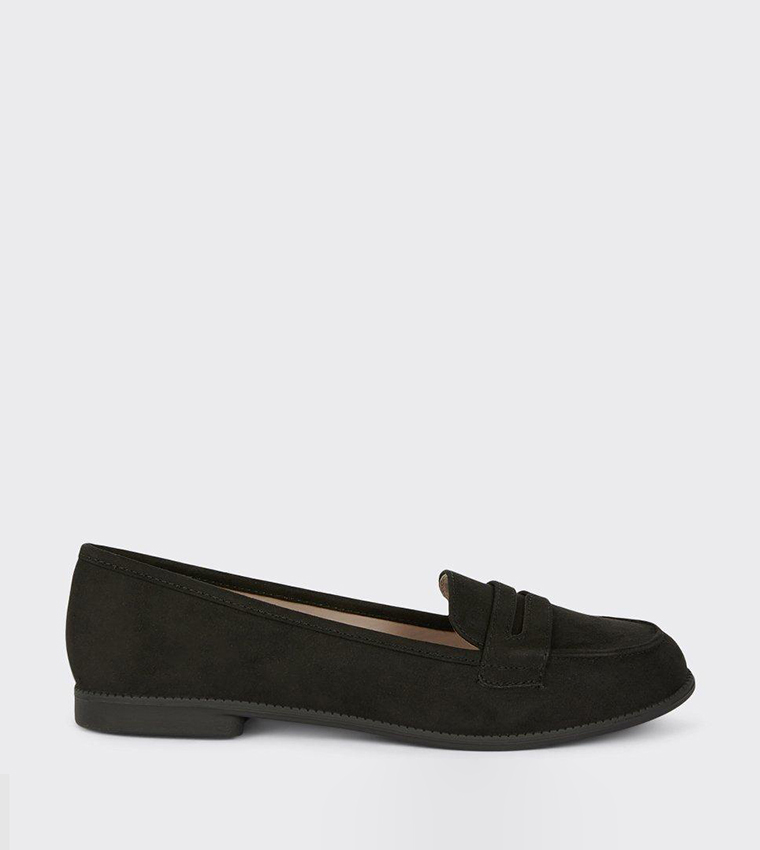 Buy Dorothy Perkins Lara Penny Loafers In Black 6thStreet Bahrain