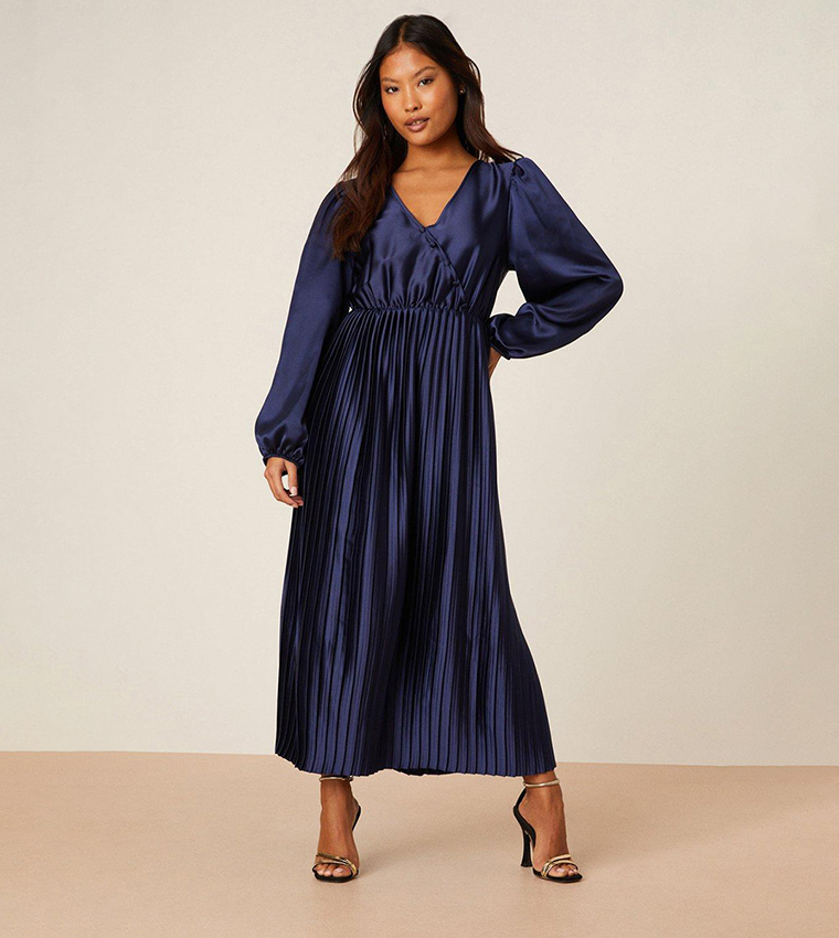 Navy Blue Dorothy Perkins Wrap Maxi Dress Buy Dorothy Perkins