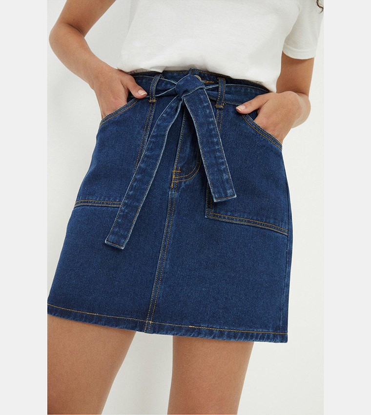 Denim mini skirt dorothy perkins best sale