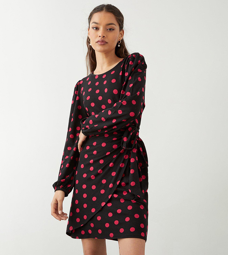 strapless open back dress Beautiful You Rose Floral Print Ric Rack Trim Babydoll Dress Small main image 1