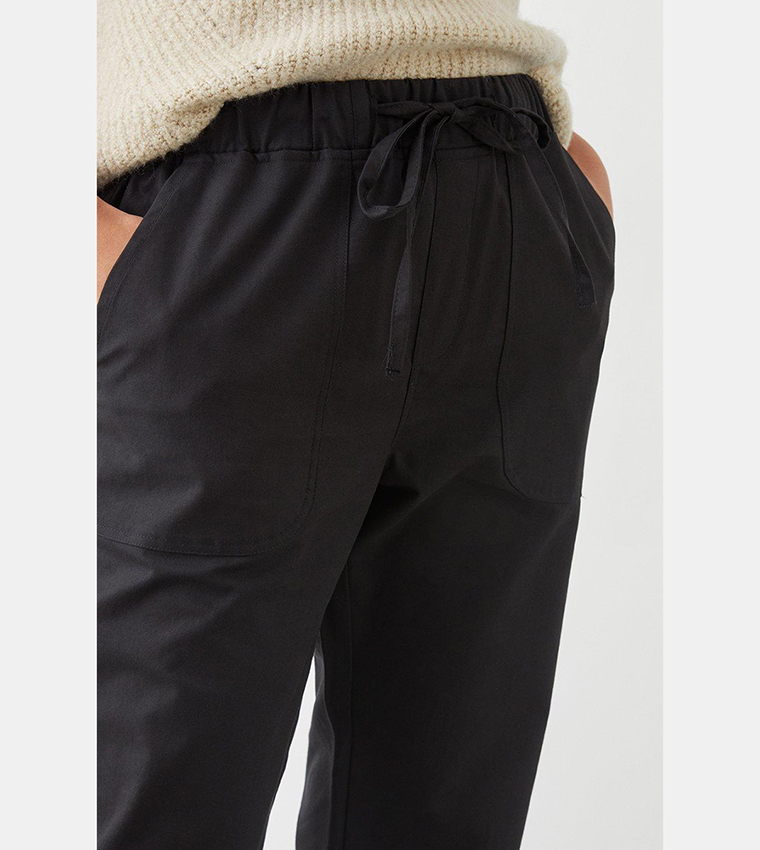 Dorothy perkins black joggers best sale