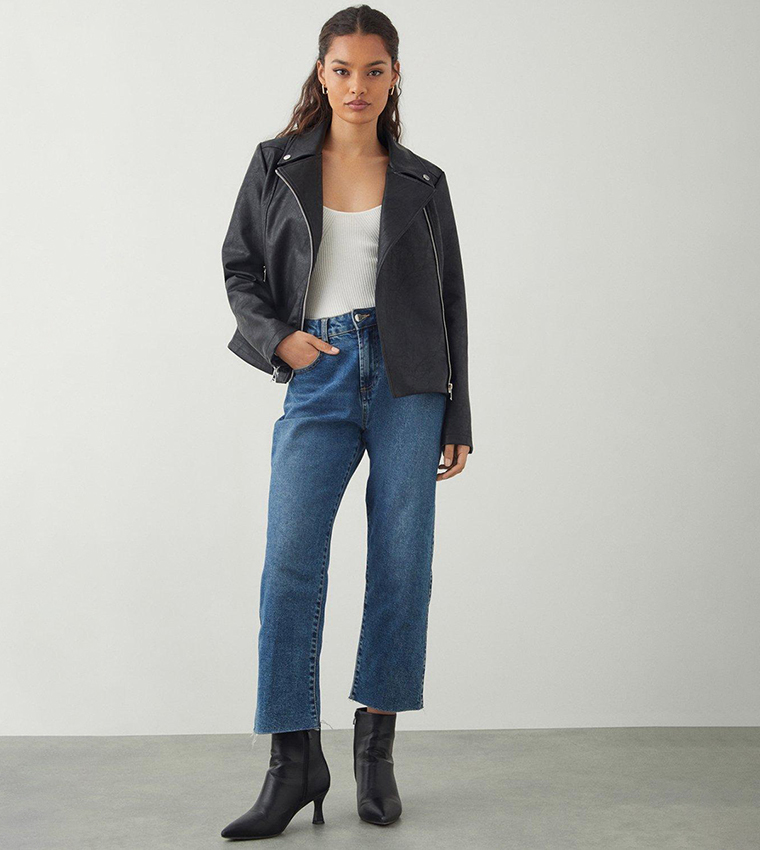 Dorothy perkins black outlet biker jacket