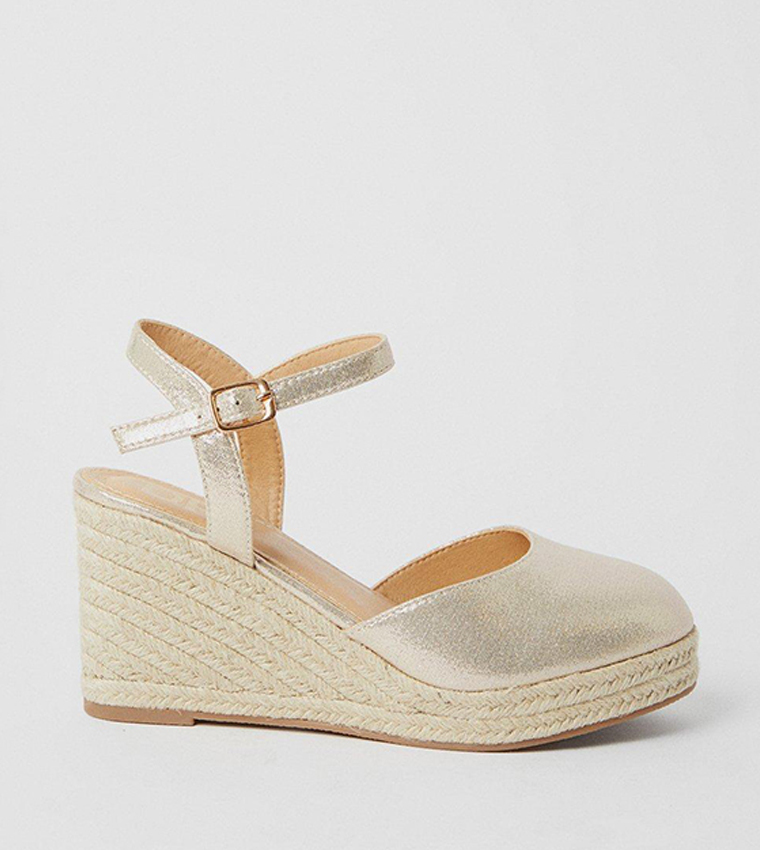 Gold wedges hot sale dorothy perkins