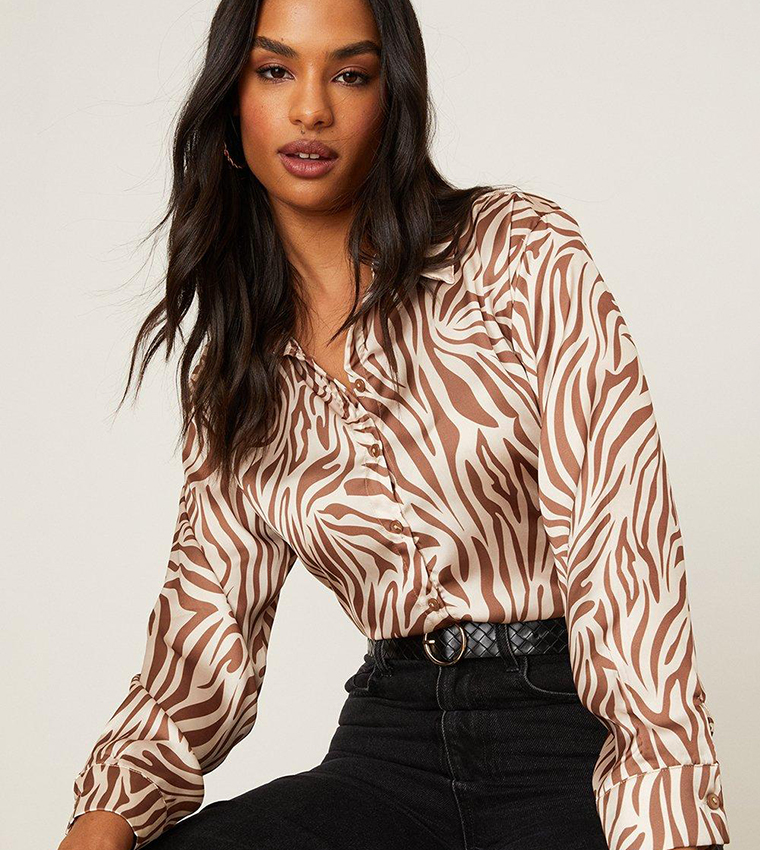 leopard print shirt dorothy perkins