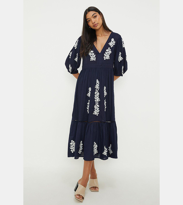 Dorothy perkins 2024 embroidered dress