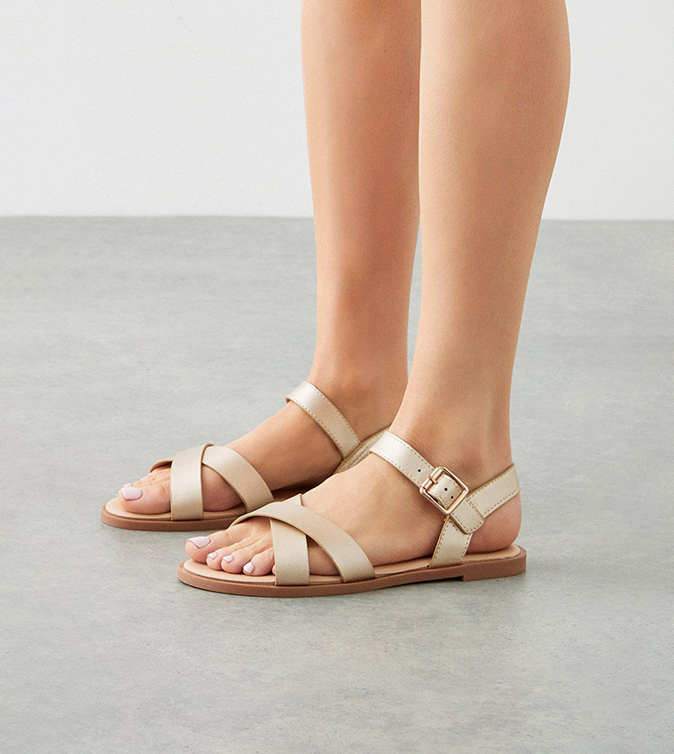 صندل فلات متقاطع 