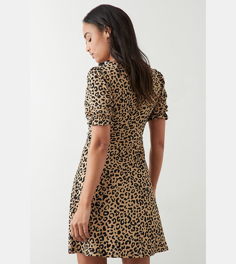 Dorothy perkins leopard clearance dress