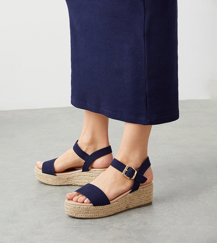 Dorothy perkins sale navy sandals