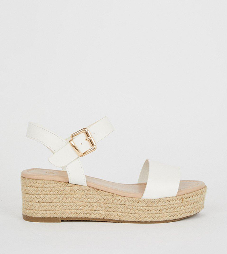 White low sale wedge