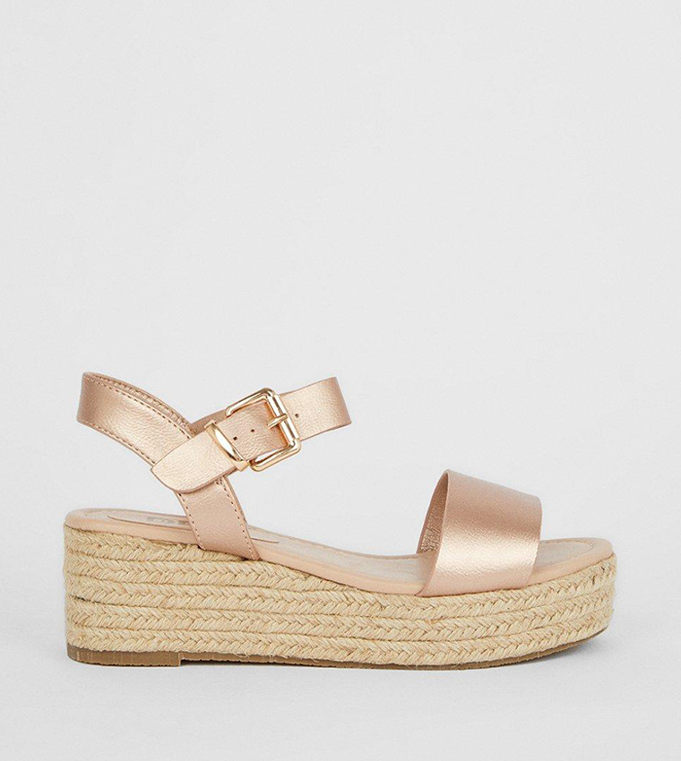 Remy espadrille sandals store rose gold