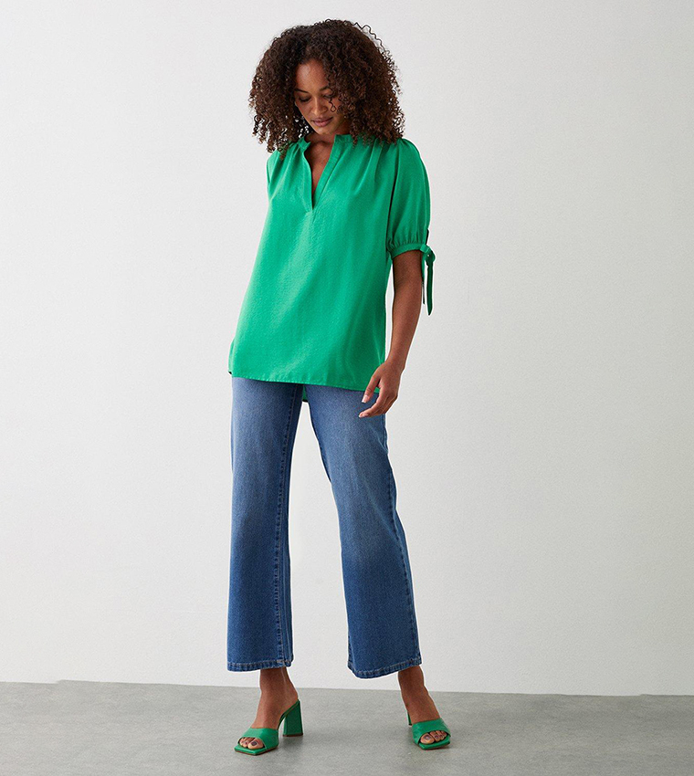 Tall Tie Sleeves Overhead Shirt