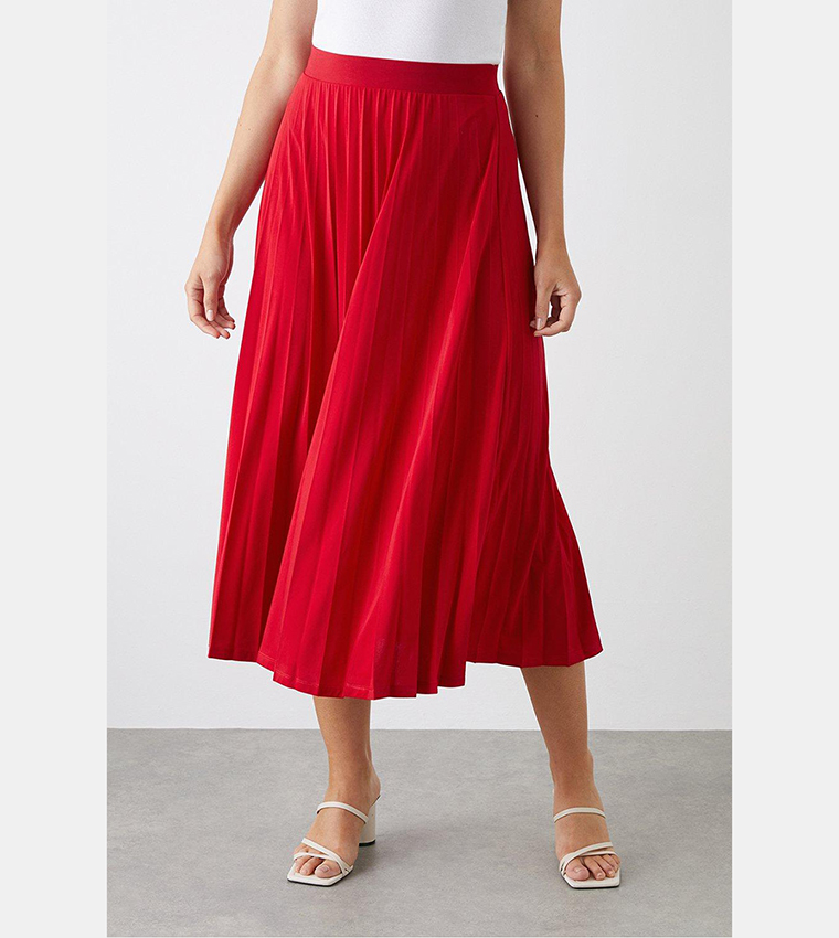 Pleated midi 2024 skirt dorothy perkins