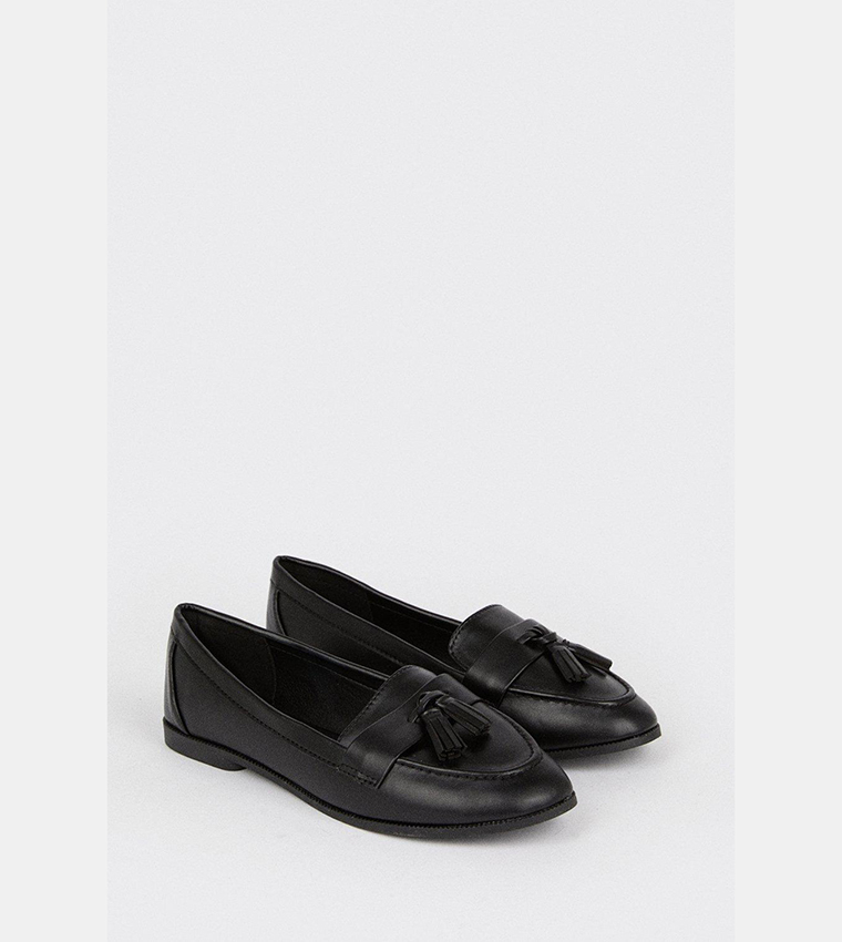 Wide Fit Lennie Tassel Loafers