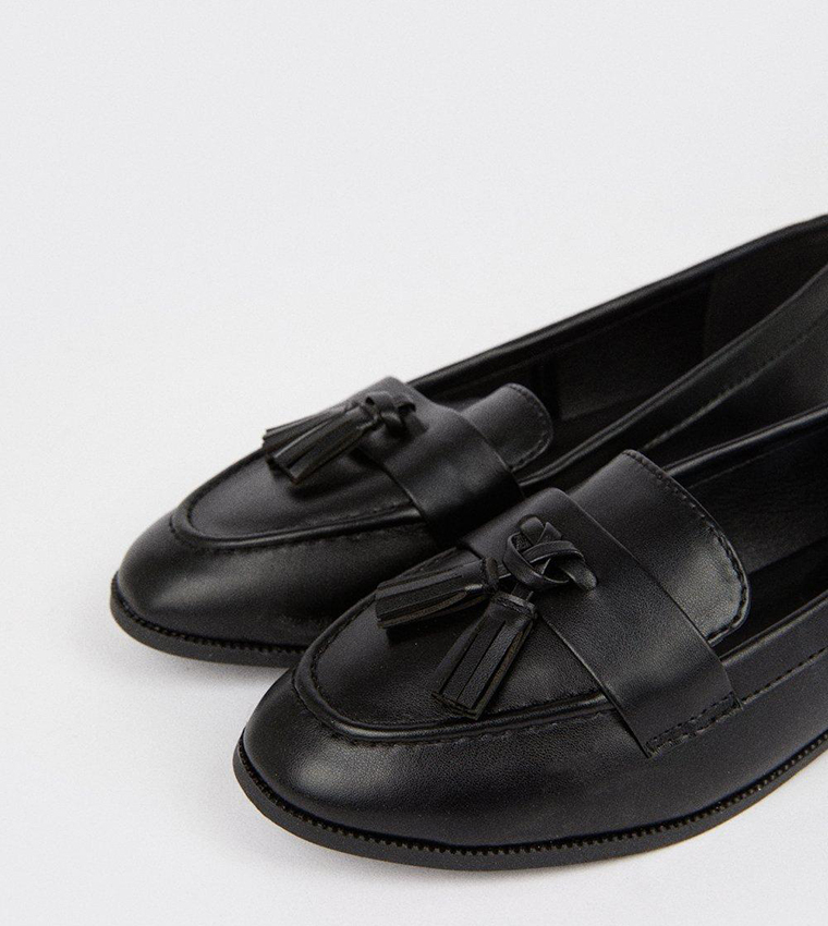 Wide Fit Lennie Tassel Loafers