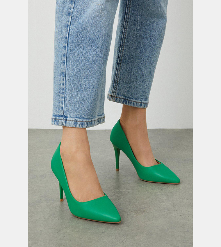 Dorothy perkins green on sale shoes